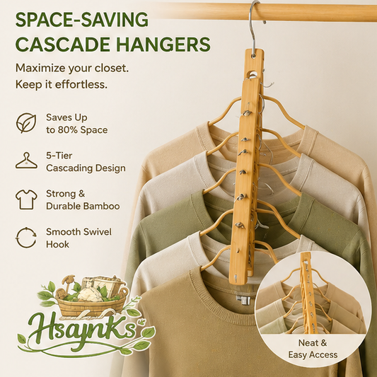 HsajnKs™ Foldable Canvas Laundry Bag – Soft Beige